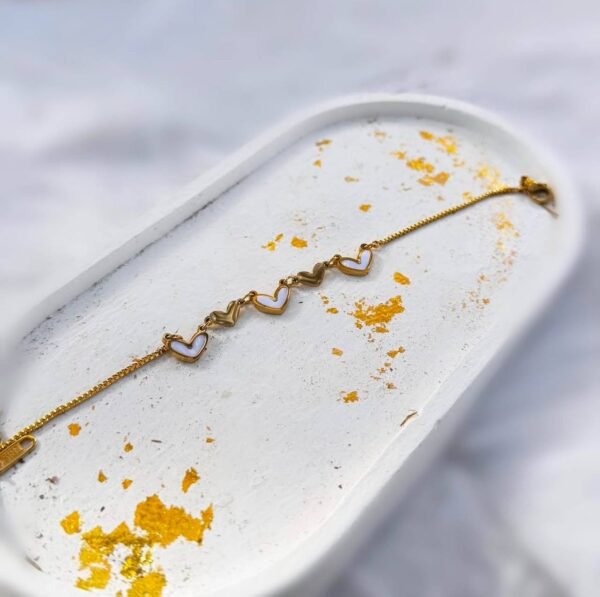 Heart anklet . - Image 4