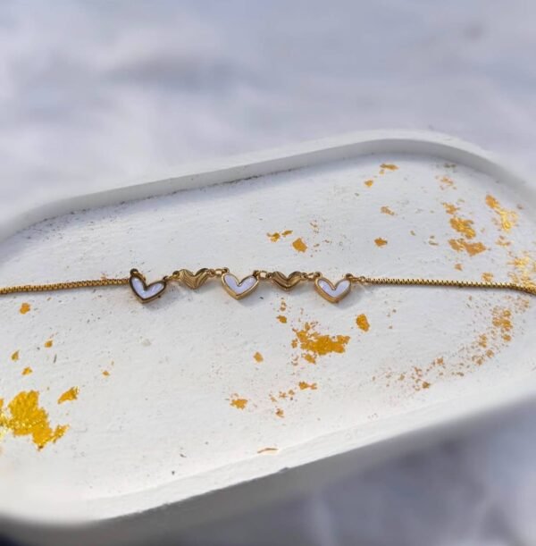 Heart anklet . - Image 3